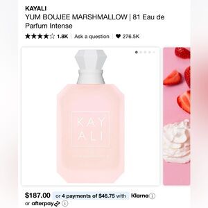 Kayali Yum Boujee Marshmallow